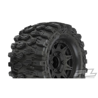 [PROLINE-RACING] 10190-10 Hyrax 2.8 Tires MTD Black 6x30 Stampede F/R