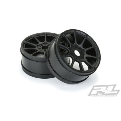 [PROLINE-RACING] 2784-03 2020-NEW AP2784-03 Mach 10 Black Front or Rear Wheels (4) for 1:8 Buggy