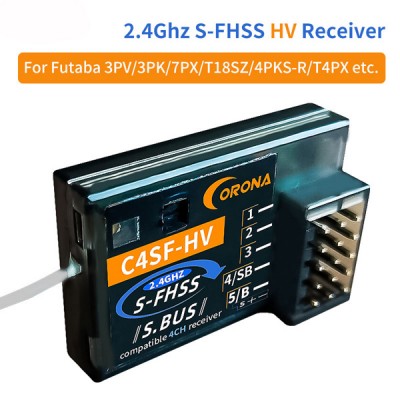 [CORONA] C4SF-HV Futaba 2.4GHz S-FHSS ȣȯ 4ä�� ���ű� (SBUS ����)