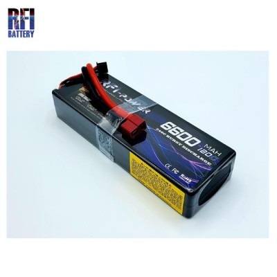 [RFI BATTERY] 7.4V 6600mah 120C ��Ƭ������ ���͸� �ϵ����̽� - ����
