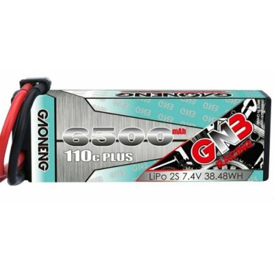 [GNB] 7.4V 6500mAh 110C ��Ƭ������ ���͸� (�ϵ����̽�) - XT60 ��