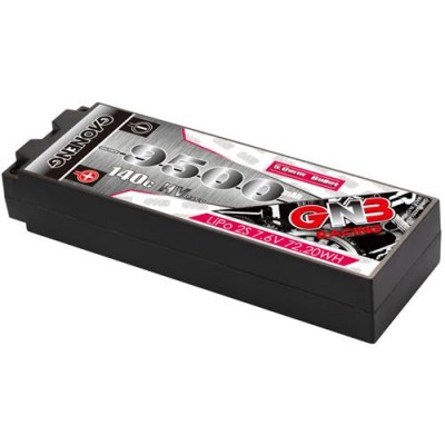 [GNB] 7.6V 9500mAh 2S HV 140C ��Ƭ������ ���͸� (�ϵ����̽�) - 5mm �����