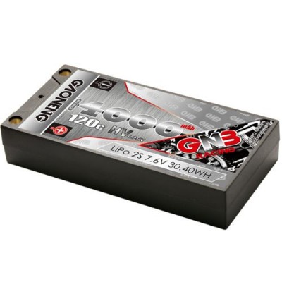 [GNB] 7.6V 4000mAh 2S HV 120C ��Ƭ������ ���͸� (�ϵ����̽�) - EC5