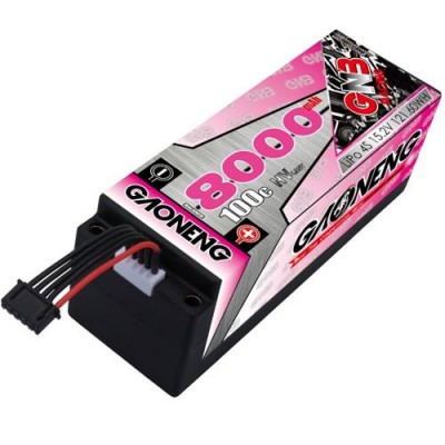 [GNB] 15.2V 8000mAh 4S HV 100C ��Ƭ������ ���͸� (�ϵ����̽�) - 5mm �����