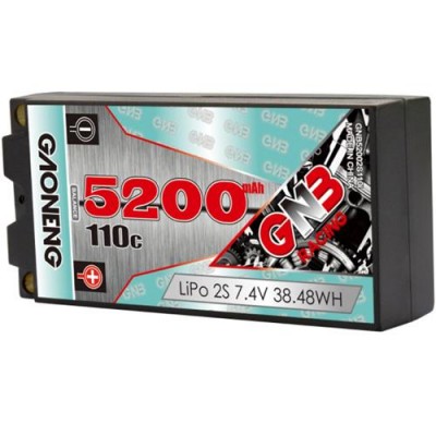 [GNB] 7.4V 5200mAh 110C ��Ƭ������ ���͸� (�ϵ����̽�) - EC5