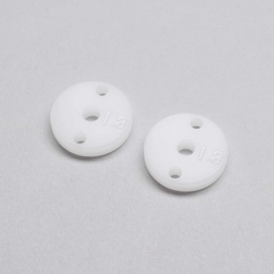 [TLR Racing] Machined Shock Pistons, 2.3mm, 2 x 1.8mm, G3 (2)