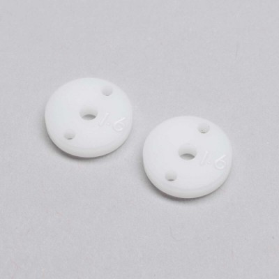 [TLR Racing] Machined Shock Pistons, 2.3mm, 2 x 1.6mm, G3 (2)