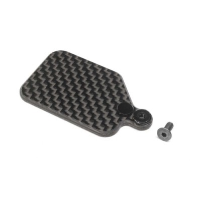 [TLR Racing] Carbon Receiver Mounting Plate: 22X-4