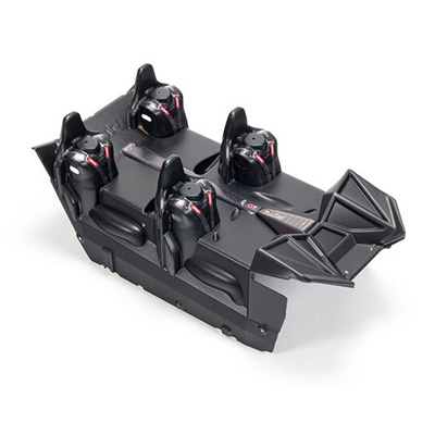 [ARRMA] ARA411013 Inner Body Painted, Black: FIRETEAM