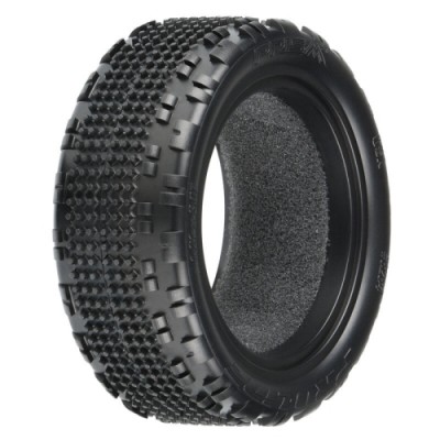 [PROLINE-RACING] 8284-304 1/10 Prism 2.0 CR4 4WD Front 2.2 Carpet Buggy Tires (2)