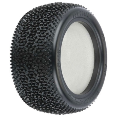 [PROLINE-RACING] 8292-304 1/10 Hexon CR4 Rear 2.2 Carpet Buggy Tires (2)
