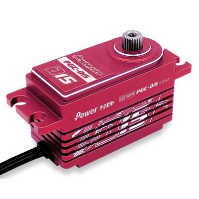 [POWER HD] D15 High Voltage 18kg / 0.08 Sec Low Profile Servo