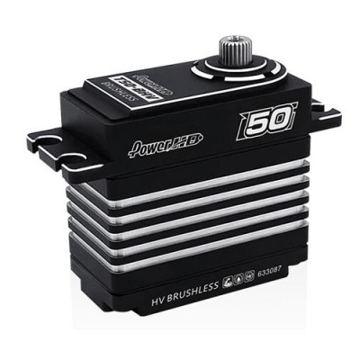 [POWER HD] (1:8 �ֻ�� ����) T50 Metal Case HV, Brushless Servos 50Kg / 0.06sec