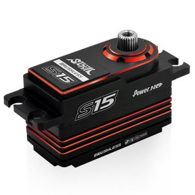 [POWER HD] S15 SANWA SSR, HV, Low Profile Brushless Servo (16.5Kg / 0.05sec)