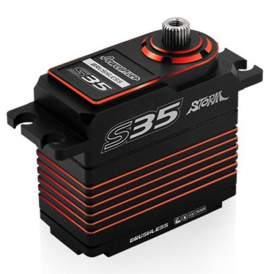 [POWER HD] S35 SANWA SSR, HV, Brushless Servo (35.0Kg / 0.07sec)