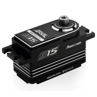 [POWER HD] (��� SSR ����) SANWA SSR, HV, Low Profile, Brushless Servos 16.5Kg / 0.05sec