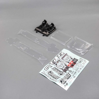[TEAM LOSI] Body/Driver Set, Clear: Hammer Rey