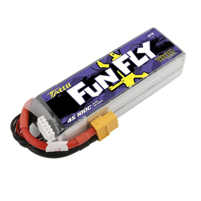 [TATTU] 14.8V 1800mah 100C FUNFLY ��Ƭ������ ���͸� - XT60