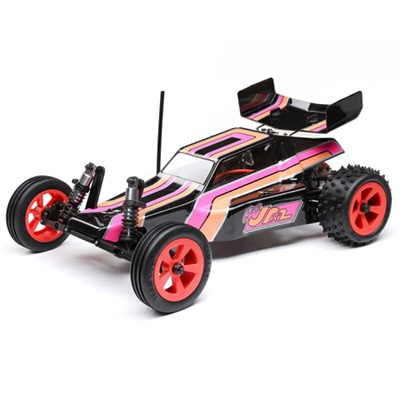 [TEAM LOSI] LOS01020T3 1/16 Mini JRX2 Brushed 2WD Buggy RTR, Black