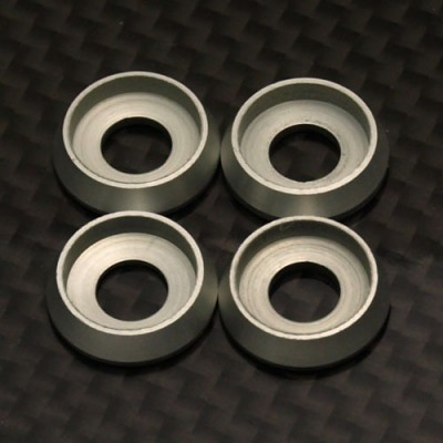 [TFL] Aluminum Cone Washer 5mm 4pcs (512B64)
