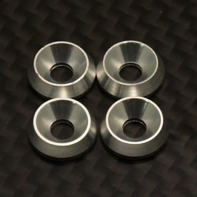 [TFL] Aluminum Cone Washer 3mm 4pcs (512B65)