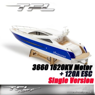 TFL Princess Brushless Motor RC Boat 970mm (3660 1620KV Motor + 120A ESC)
