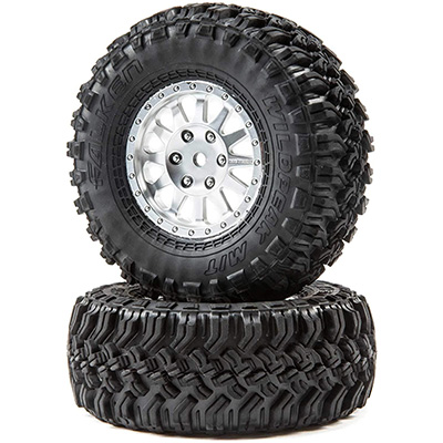 [TEAM LOSI] Method Wheel w/Falken Tire, Satin: Tenacity Pro