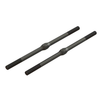 [ARRMA] ARA330717 STEEL TURNBUCKLE, M4 X 95MM BLACK (2)