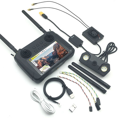 [SIYI] MK15 FPV Combo TX - ������ HD ���� �ۼ��űⰡ ����� ������ ��Ʈ, �Ƚ�ȣũ(Qground Control) ����