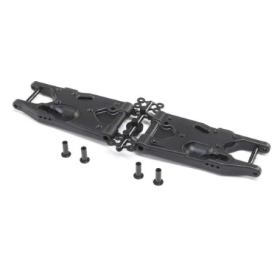 [TLR Racing] Rear Arm Set with Inserts: 8X, 8XE 2.0