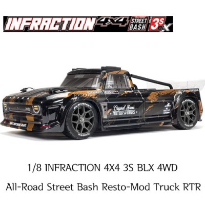 [ARRMA] 1/8 �������� 4X4 3�� �귯������ 4�� ��� ���� RCī - ���͸�, ������ �ʿ�