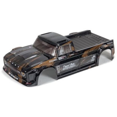 [ARRMA] ARA414007 1/8 Finished Body, Black/Gold: INFRACTION