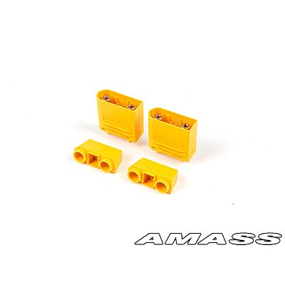 [Amass] AS120 Anti-Spark Connector(PDB/Recharger Side/2Set)
