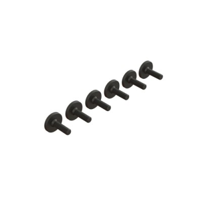 [ARRMA] ARA727310 Large Head Screw M3x10mm (6)