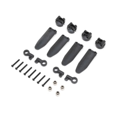 [TEAM LOSI] Shock Rod End & Guard (4): LMT Mega