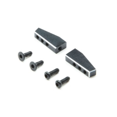[TEAM LOSI] Servo Mount Set, Aluminum: Mini-T 2.0, Mini-B