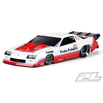 [PROTOFORM] AP3564 1985 Chevrolet Camaro IROC-Z Clear Body for Slash 2wd Drag Car & AE DR10