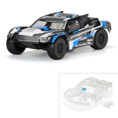 [PROLINE-RACING] 3458-17 1/10 Pre-Cut Flo-Tek Fusion Clear Body: Short Course