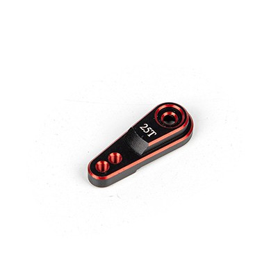 [TR] 25T Metal RC Car Servo Horn Set (Hole/RED-Black)