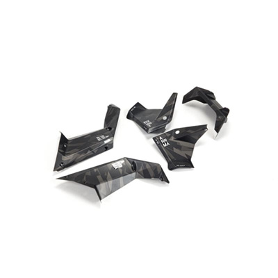 [ARRMA] ARA411018 Guard Set Painted, Black Camo: FIRETEAM