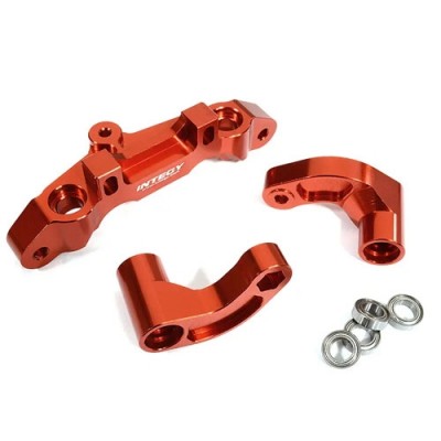 [INTEGY] Billet Machined Steering Bell Crank for Arrma 1/5 Kraton 4X4 8S BLX C29975RED