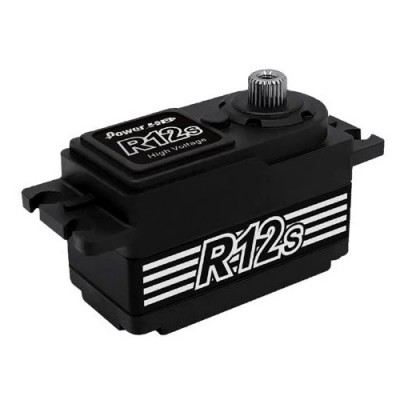 [POWER HD] (���̽� ����ȭ ����, �ο� �������� ����) R12 Low Profile servo 12kg / 0.06sec