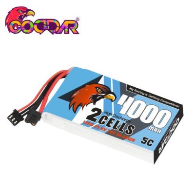 [CODDAR] 7.6V 4000mAh 5C ������� ��Ƭ ������ ���͸� (Frsky QX7 ������ ��� ����)