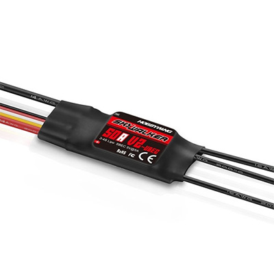 [HOBBYWING] ��ī�̿�Ŀ V2 50A �귯������ ���ӱ� - 3~4�� �Է�, BEC ����