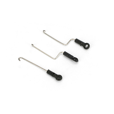 Servo Pushrod Set(w/Ball Link)/3pcs : mCP-X
