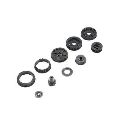 [TLR Racing] Drive, Differential Pulley Set: 22-4/2.0