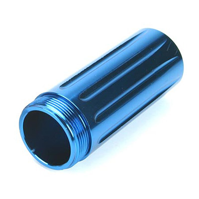 [TEAM LOSI] SHOCK BODY, ALUMINIUM, BLUE - LST