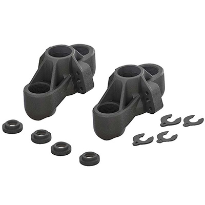 [ARRMA] AR330505 Composite Steering Block Front 6S (2)