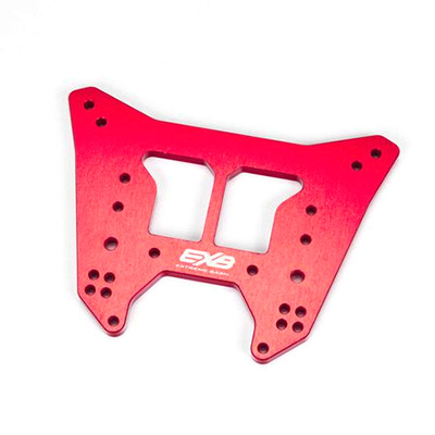 [ARRMA] REAR SHOCK TOWER CNC 7075 T6 ALUMINUM ML (RED)