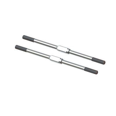 [ARRMA] STEEL TURNBUCKLE M4X95MM (SILVER) (2PCS)